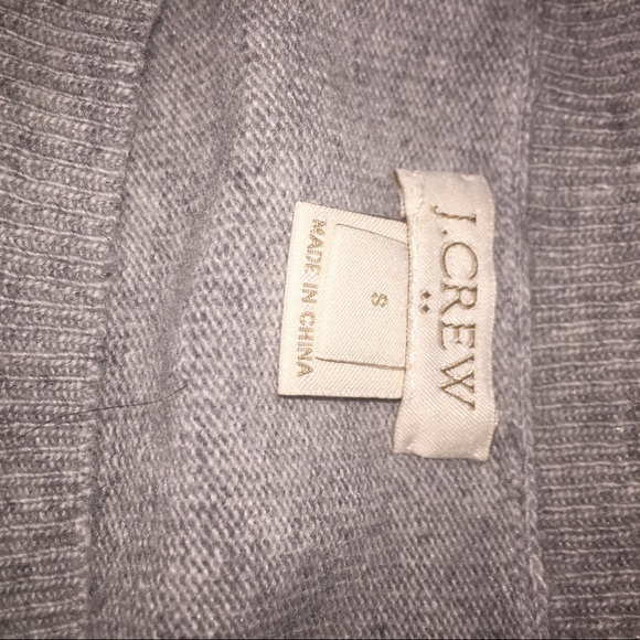 J.crew grey polka dot sweater small Jcrew - Picture 3 of 3